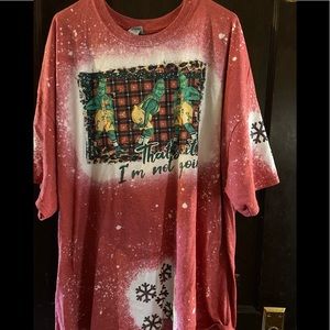 Plus Size Grinch Sublimation Tee